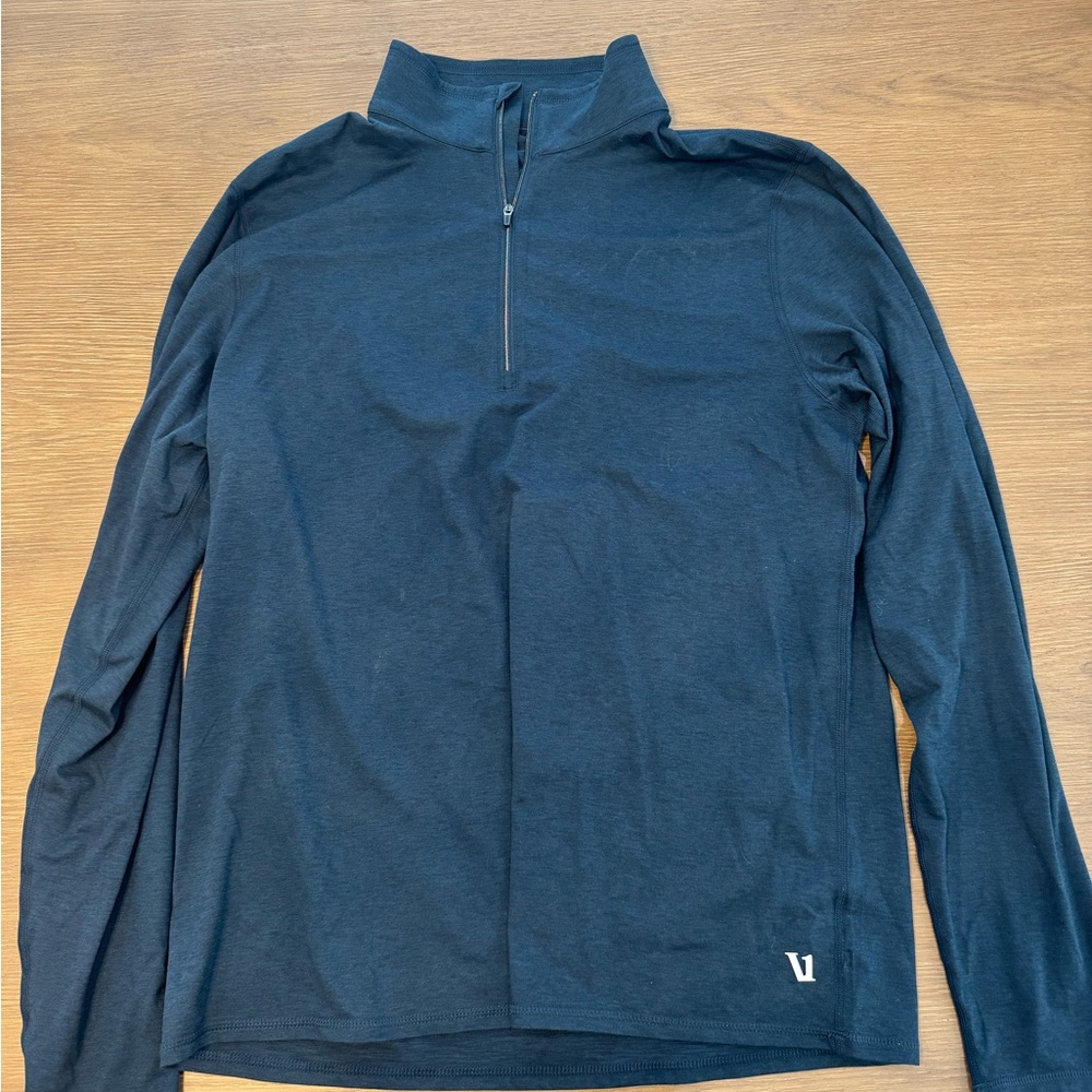 Vuori Dark Blue Long Sleeve Top